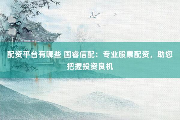 配资平台有哪些 国睿信配：专业股票配资，助您把握投资良机